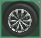 4 Winterreifen auf LM-Felgen Größe 215/ 65/ 17 H VW Tiguan